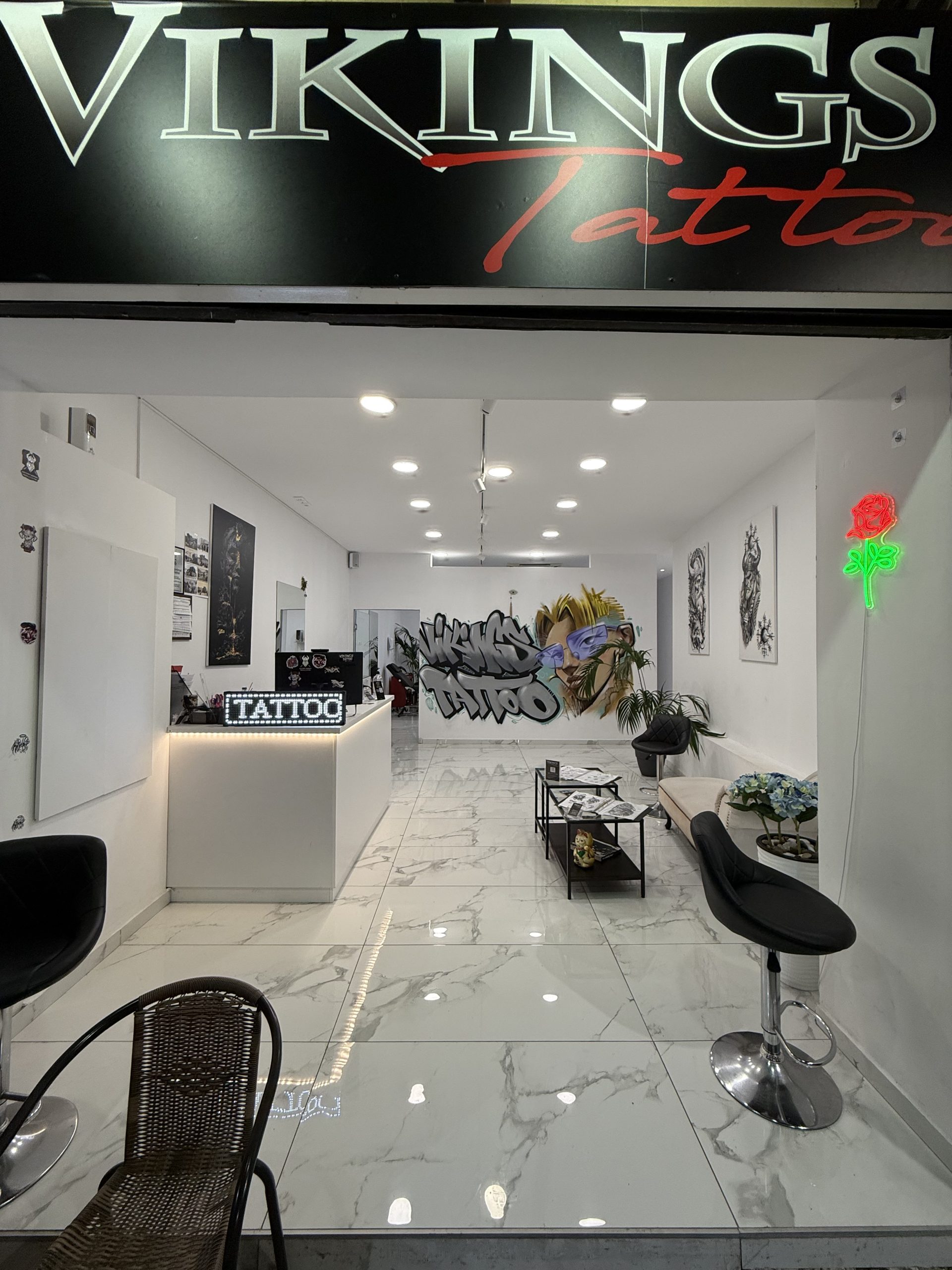 Vikings Tattoo Studio Photograph Outside